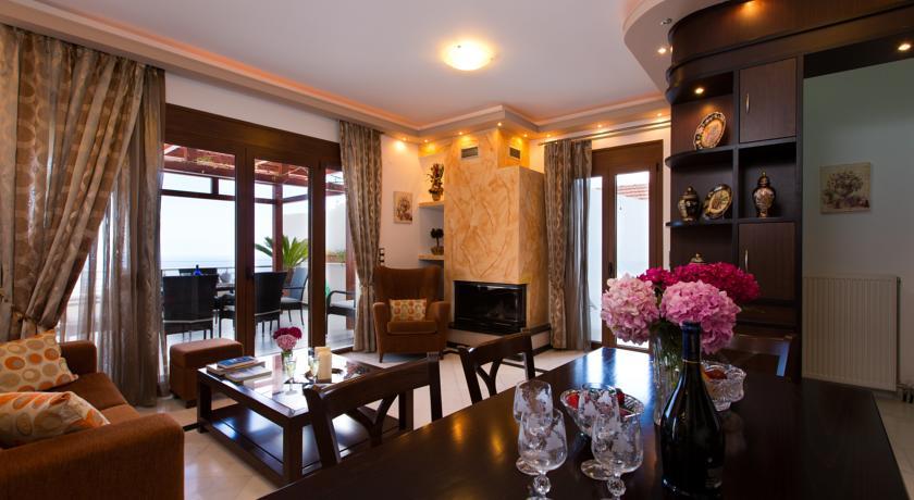 Azure Sea View Villa Rethymno Rum bild