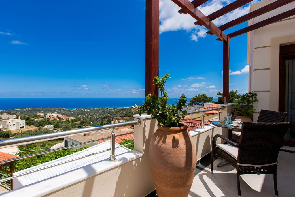 Azure Sea View Villa Rethymno Rum bild