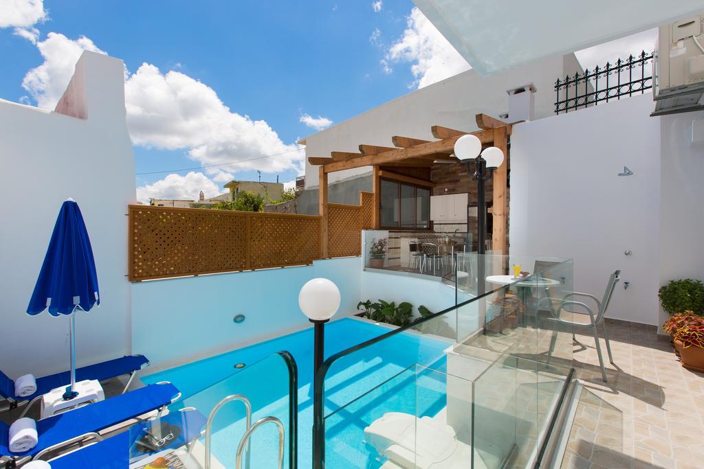 Azure Sea View Villa Rethymno Rum bild